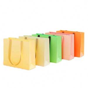 Bolsa de Papel Kraft con Logotipo Personalizado para Ropa, Calzado, Exposiciones o Regalos, con Impresión y Laminación Disponibles - Product Image 1