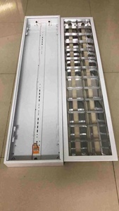 Văn phòng chiếu sáng lưới ánh sáng 4ft đôi ống lõm lưới tản nhiệt đèn 40W T5 <span class=keywords><strong>T8</strong></span> <span class=keywords><strong>LED</strong></span> louver lưới tản nhiệt ánh sáng lịch thi đấu 2x36W cho bệnh viện - Product Image 5