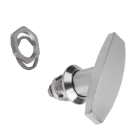Loquet à quart de tour K1356 pour armoire industrielle, verrou de compression IP65 étanche à la poussière, fixation rapide pour panneau d'armoire