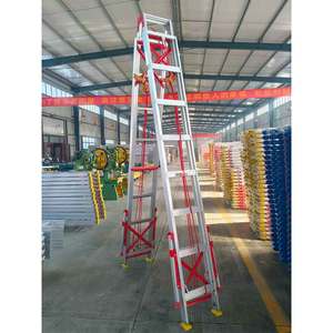 bibo <b>Telescopic</b> & Foldable Aluminum Alloy Outdoor Engineering <b>Ladder</b> Solution for Practical Use - Product Image 4
