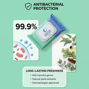 Toallitas Húmedas Desechables y Lavables Langqiao, Desodorantes y Limpiadoras, para la Higiene de las Áreas de Descanso del Personal de Fábrica - Product Image 4