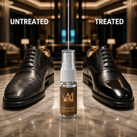 Essence Rénovatrice pour Cuir de Qualité Industrielle Écologique, Revêtement Nano-Céramique, Formule Modifiée Invisible, Liquide Vert Pastel