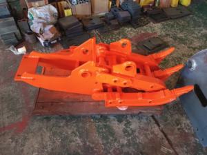 RZS 2025, Grapas Mecánicas de Acero Más Vendidas, Negro+Plata, Tamaño Personalizado de 17-25 Toneladas, para Excavadoras - Product Image 2