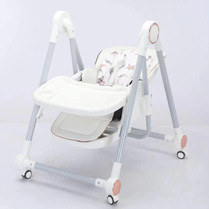 Silla de Alimentación Multifuncional 3 en 1 para Bebés, Silla de Comedor, Silla de Bebé Plegable, Asiento Columpio para Comer, Silla Alta de Lujo para Bebés - Product Image 4