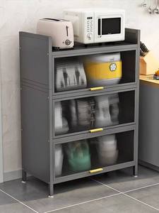 Armário de Cozinha Modular Moderno para Organização Doméstica, Armário de Cozinha com Cor Personalizada para Espaços de Vida de Fácil Limpeza - Product Image 6