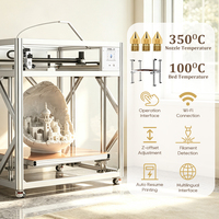 Impresora 3D Grande D1000pro, Impresora Industrial de Alta Velocidad y Precisión de 500 mm/s para Impresión de PLA y ABS, Venta Directa de Fábrica