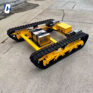 Châssis de voie Support d'approvisionnement d'usine Conception personnalisée Les chenilles en caoutchouc électriques s'adaptent aux terrains complexes pour l'ingénierie et l'agriculture - Product Image 6