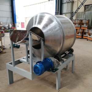 Mezclador de tambor de acero inoxidable de grado alimenticio Mezclador de polvo seco de múltiples especificaciones, Mezclador de polvo granular horizontal - Product Image 3