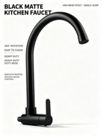 Robinet de cuisine mural NES-CA9184 pour expédition mondiale, eau froide uniquement, en acier inoxydable 304, pour évier, bac à linge