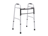 Déambulateur pliable léger en aluminium de marque fiable KJT pour équipement médical hospitalier, certifié CE, capacité 100 kg, 8 niveaux