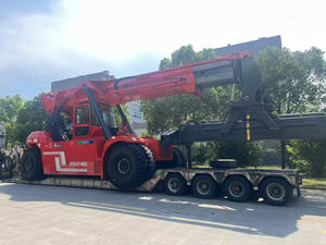 20GP 40HQコンテナの取り扱いと積み重ね45トンリーチスタッカーRSH45 RSH4527-VO3/VO4/VO5 ELMEスプレッダー付きホットセール - Product Image 6