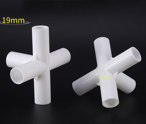 PP/PE Cross Connector Plastic PVC Pipe Fitting Joints Four-way - Product Image 6