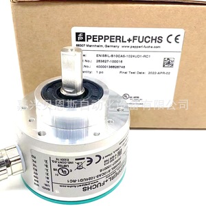 Pepperl+Fuchs Rotary Encoder ENI58IL-S10CA5-5000UD2-RC1 แบบเพิ่มค่าทีละหนึ่ง 58 มม. สำหรับระบบอัตโนมัติ - Product Image 1