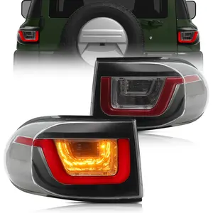 ไฟท้าย LED ของ Vland สำหรับ Toyota FJ Cruiser 2007-2017