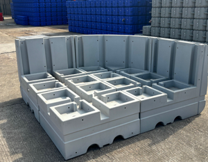 Flotteurs modulaires articulés en PEHD pour pontons de quai, résistants aux UV, pour maisons flottantes, villas et bateaux. - Product Image 3