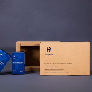 Boîtes de classement en carton kraft recyclé personnalisées avec gaufrage et pelliculage mat pour emballage cadeau - Product Image 4