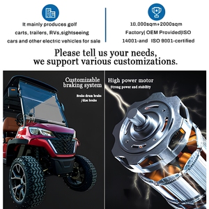 Voiturette de golf électrique classique vintage de qualité supérieure, personnalisée, 60V, véhicule électrique automobile, énergie propre, fabriquée en usine, voiturettes de golf sur mesure D - Product Image 6