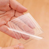 Protections de pieds de meubles en silicone durables et réutilisables, autocollantes, antidérapantes, silencieuses, lavables, pour sols en bois