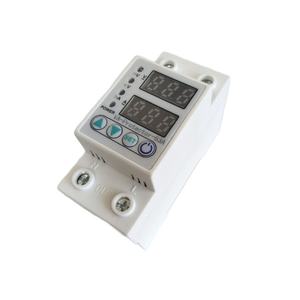 Protectores de Sobretensión y Baja Tensión con Retorno Automático, 40A 63A 220V, Protectores de Límite de Voltaje y Corriente con Pantalla Digital Dual LED - Product Image 4