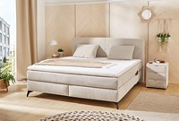 Ensemble de lit avec sommier européen sur mesure OEM, mousse hybride haute densité et base à ressorts ensachés 7 zones pour sommier intégré