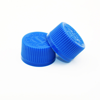 Peut ajouter la doublure de joint, 28/410 28mm bleu plastique PP matériel capuchon résistant aux enfants CRC capuchon à l'épreuve des enfants pour la médecine chimique