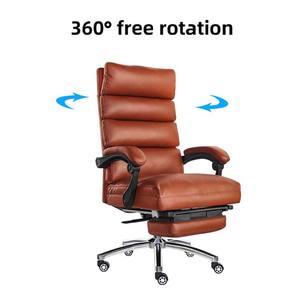 Sofá Reclinable de Lujo de Alta Gama con Respaldo Alto, Silla Ejecutiva para Oficina/Hogar en Color Blanco, Marrón, Café y Negro para Sala de Estar - Product Image 3