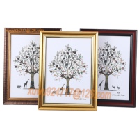 Cadre Photo PS en plastique multi-styles, prix bas, joli cadre Photo avec verre en plexiglas