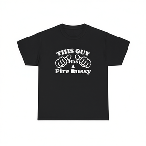Camiseta con diseño de This Guy Has A Fire Bussey, camiseta divertida con meme, regalo divertido - Product Image 2