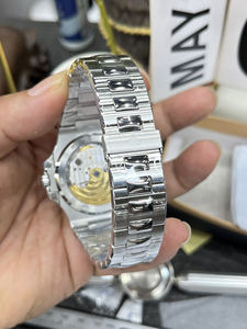 Vente en gros de montres à bracelet en acier inoxydable de luxe haut de gamme pour hommes, montres de créateurs mécaniques automatiques multifonctionnelles à la mode - Product Image 5