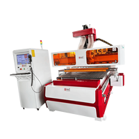 Cambiador automático de herramientas 1530, enrutador CNC, nuevo Cambiador automático, mesa de vacío para madera, NC Studio Mach3, bomba Syntec a la venta
