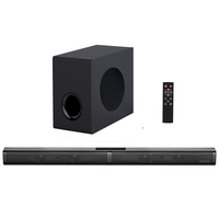 Barre de son Samtronic pour téléviseur, haut-parleur 2.1CH pour téléviseur HD, son surround 3D, barre de son, haut-parleur 110 DB, optique AUX USB BT V5.0