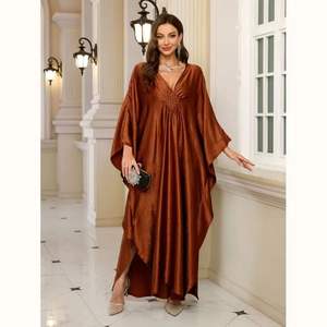 Dubai Style Pure Color Beach Dress Custom Logo Thin <b>Bikini</b> Top Formal Summer Maxi Length Embroidery Factory Direct Wholesale - Product Image 3