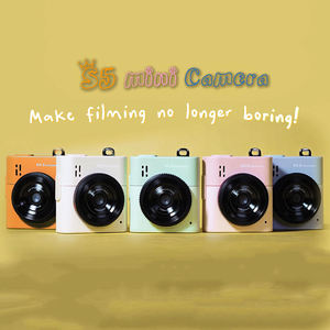 Nouvelle caméra porte-clés S5 avec écran 1,44 pouce, rétro, grand angle 180 degrés, résolution 2,5K, lampe torche LED intégrée, caméscope - Product Image 2