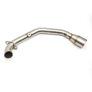 Système d'échappement de <span class=keywords><strong>moto</strong></span> en acier inoxydable <span class=keywords><strong>Tube</strong></span> de liaison intermédiaire <span class=keywords><strong>pour</strong></span> Dual Sport TX125 11-12 SM 11-16 - Product Image 3