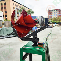24V 48V 96V 120V système d'énergie éolienne solaire hybride 1KW 2KW 3KW 5KW éolienne à axe vertical avec prix d'usine