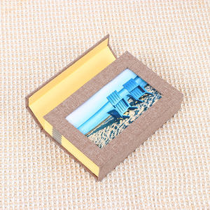 थोक कस्टम लोगो 4x6 diy परियोजनाओँ के पेपर फोटो एल्बम कपड़े जन्मदिन की शादी के परिवार फोटो संग्रह - Product Image 5