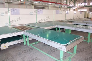 高品质自动丝网印刷机生产线，用于汽车客车生产，全套高效加工 - Product Image 3