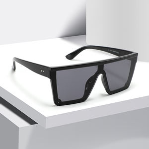 Gafas de Sol Cuadradas para Hombre y Mujer, Lentes de Sol Cuadradas de Gran Tamaño, Estilo Vintage, Retro - Product Image 1