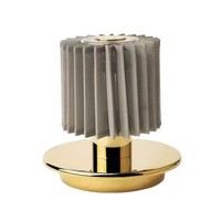 Lampe de table rétro française en aluminium et tissu avec chargeur USB, batterie incluse, commande tactile, idéale pour restaurant, bar, camping, extérieur