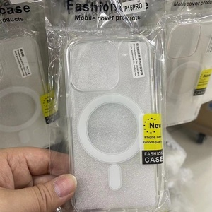 Trong Suốt Acrylic Magnetic Trường Hợp Điện Thoại Cho <span class=keywords><strong>Iphone</strong></span> 16 Pro Max Cho Iphone16 Trường Hợp Cho Silicone Hút New Điện Thoại Di Động Trường Hợp - Product Image 5
