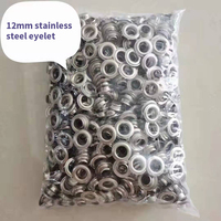 Œillets / Boutons / Anneaux / Boutons-pression nickelés 12 mm – Prix revendeur – Livraison rapide