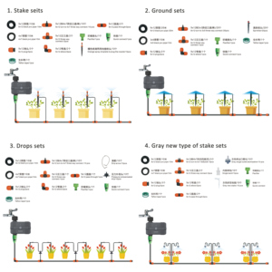 Kits Completos <span class=keywords><strong>de</strong></span> <span class=keywords><strong>Riego</strong></span> por Goteo <span class=keywords><strong>Automático</strong></span> <span class=keywords><strong>para</strong></span> <span class=keywords><strong>Jardín</strong></span> con Controlador <span class=keywords><strong>de</strong></span> Temporizador <span class=keywords><strong>de</strong></span> Agua Inteligente WIFI, <span class=keywords><strong>Sistema</strong></span> <span class=keywords><strong>de</strong></span> <span class=keywords><strong>Riego</strong></span> por Aspersión - Product Image 2