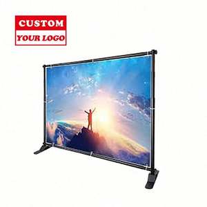 Support télescopique professionnel réglable pour toile de fond de stand d'exposition, idéal pour la photographie, moderne, portable et léger - Product Image 1