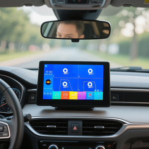 Nouvel écran tactile IPS 7 pouces à 4 canaux avec commande vocale BSD/alarme d'angle mort en marche arrière Affichage de voiture Garantie 1 an - Product Image 6