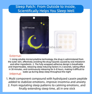 Гиалуроновая кислота, микрокристаллические Пластыри для сна, для путешествий и стресса, способствует естественному ночному сну, доступны OEM/ODM. - Product Image 2
