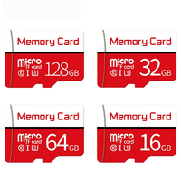Carte mémoire Mini SD Gitra U1 2 Go 4 Go 8 Go 16 Go 32 Go 64 Go 128 Go Classe 10 avec adaptateur et emballage blister
