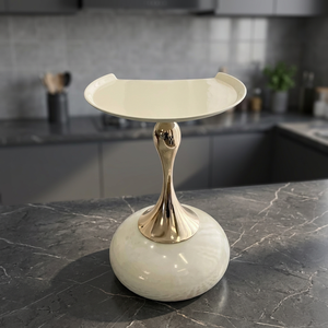 Table basse d'angle créative en verre miroir, faite à la main, mobile, de luxe léger, pour salon, 53.8X40X36CM - Product Image 4