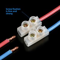 Connecteur rapide pour fil de cuivre de climatiseur, 1-16 mm², 20A, bornier à deux positions
