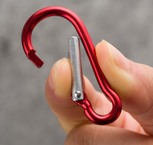 Yinan Alüminyum Alaşımlı Hızlı Çıkartılabilir Karabina, Açık Hava Tırmanışı ve Kaya Tırmanışı için, Güvenlik Sırt Çantası D-halkası - Product Image 5