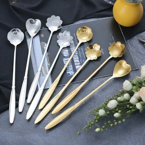Petite <span class=keywords><strong>cuillère</strong></span> <span class=keywords><strong>à</strong></span> café et <span class=keywords><strong>à</strong></span> <span class=keywords><strong>thé</strong></span> <span class=keywords><strong>en</strong></span> forme de fleur, <span class=keywords><strong>cuillère</strong></span> <span class=keywords><strong>à</strong></span> café mignonne <span class=keywords><strong>en</strong></span> argent, or, acier inoxydable, <span class=keywords><strong>cuillère</strong></span> <span class=keywords><strong>à</strong></span> dessert pour crème glacée - Product Image 1